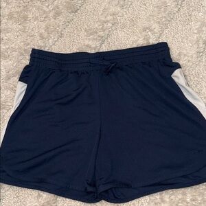 Champion Navy and White Athletic Shorts